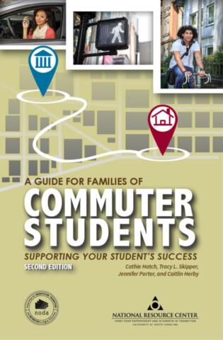 Cover of "A Guide for Families of Commuter Students"