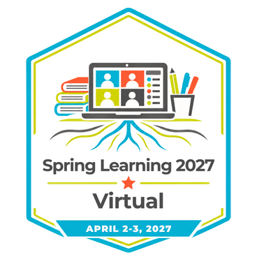 Spring Learning Virtual conference will be held April 2-3, 2027.